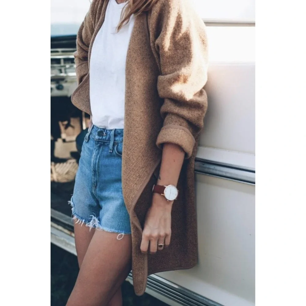 Madewell The Perfect Jean‎ Short 26 Ullman Raw Hem High Rise Denim Y2K